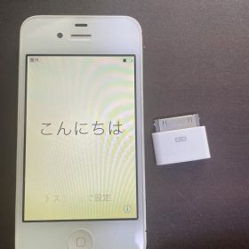 iPhone 4S（ホワイト）16GB + Dockコネクタ