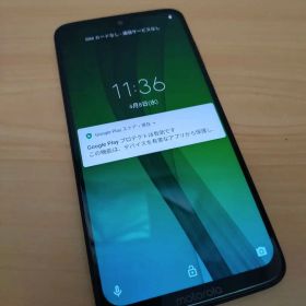 【LM-1-0002】MOTOROLA moto g6 plus 本体