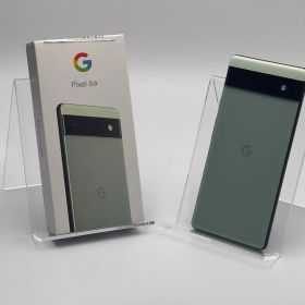 【箱付き中古B】Google Pixel 6a 128GB Sage SIMフリー 白ロム
