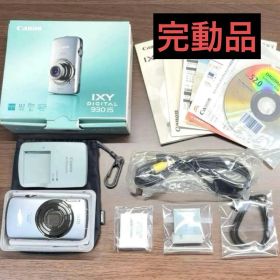 【完動品】 Canon IXY DIGITAL 930 IS 箱付き 新品電池