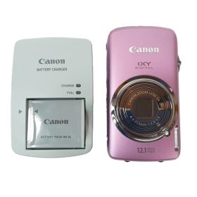 Canon IXY DIGITAL 930 IS パープル コンパクトデジタルカメラ 1210万画素 光学5倍ズーム 広角24mm タッチパネル 動作確認済み