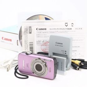 AB- (良品) Canon キヤノン IXY DIGITAL 930 IS パープル 初期不良返品対応 55-45