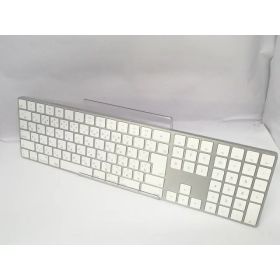 【中古】Apple Magic Keyboard（2017/テンキー付き/A1843） - 日本語（JIS） シルバー MQ052J/A【川越クレアモール】保証期間1週間