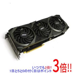 【1日と5.0のつく日、18日はポイント3倍！】【中古】MSI製グラボ GeForce RTX 3070 Ti VENTUS 3X 8G OC PCIExp 8GB