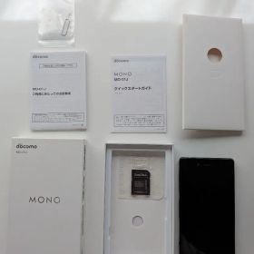 docomo MONO MO-01J ブラック 本体