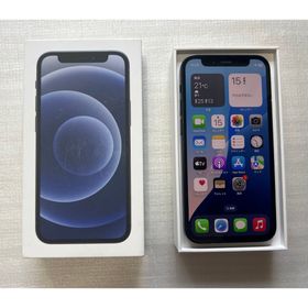 アップル(Apple)のiPhone 12 mini 128GB ブラック SIMフリー(スマートフォン本体)