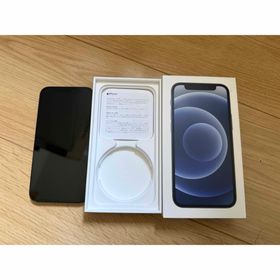 Apple iPhone 12 mini 64G ブラック 本体 箱付き(スマートフォン本体)