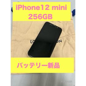 アイフォーン(iPhone)のアップル iPhone12 mini 256GB ブラック SIMフリー(スマートフォン本体)