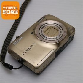 良品中古 COOLPIX S6300 エレガントゴールド 中古本体 安心保証 即日発送 デジカメ Nikon デジタルカメラ 本体