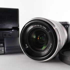【美品！】SONY ミラーレス一眼α NEX-C3 ズームレンズキット ブラック NEX-C3K/B