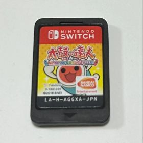 太鼓の達人 Nintendo Switchば～じょん!ソフト （シュリンクなし）