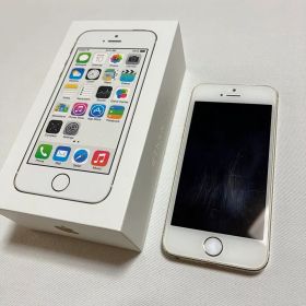 中古iPhone5s ゴールド16GB 本体+箱セット