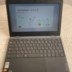 美品Chromebook 100eグレー 本体初期化済み充電器付き