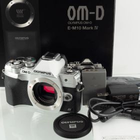 Olympus OM-D E-M10 Mark 4 IV Silver Shot数 1495 美品 付属品 元箱 オリンパス マーク４