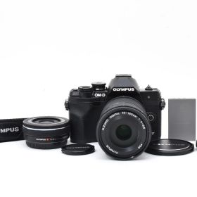 【返品保証】★外観美品★オリンパス OLYMPUS OM-D E-M10 Mark IV ダブルズームキット 《ショット数:18920回》★ L605#7693