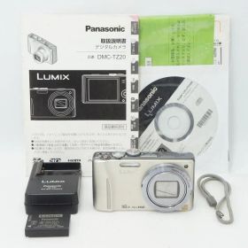 美品 Panasonic パナソニック LUMIX DMC-TZ20 コンパクトデジタルカメラ ゴールド 260513i