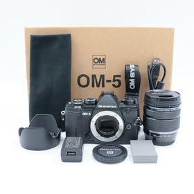 シャッター数1081枚 OLYMPUS OM SYSTEM OM-5 12-45mm F4.0 PRO レンズキット ブラック オリンパス