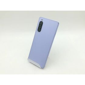 【中古】SONY au 【SIMフリー】 Xperia 10 V ラベンダー 6GB 128GB SOG11【神戸】保証期間1ヶ月【ランクC】