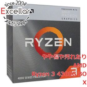 [bn:13] AMD Ryzen 3 4300G 100-100000144 3.8GHz SocketAM4 元箱あり