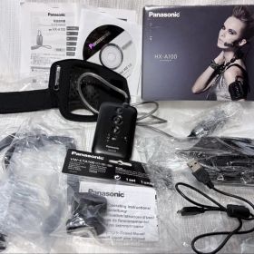 Panasonic HX-A100-K 動作確認済 WiFiウェアラブルカメラ