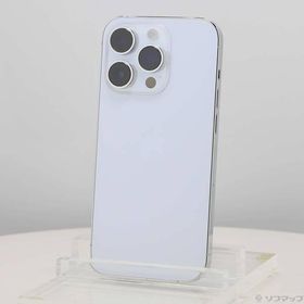〔中古〕Apple(アップル) iPhone14 Pro 128GB シルバー MQ013J／A SIMフリー〔297-ud〕