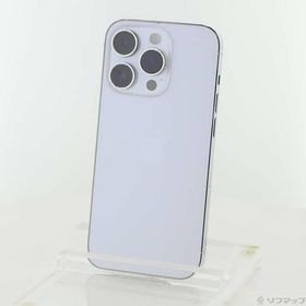 〔中古〕Apple(アップル) iPhone14 Pro 128GB シルバー MQ013J／A SIMフリー〔305-ud〕
