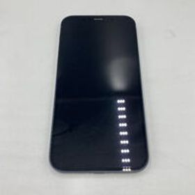 中古 【SIMロック解除済み】【au】Apple iPhone12 6.1インチ 128GB (ブラック) MGHU3J/A 155544 状態： C:並品