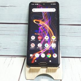 AQUOS R docomo 5G SHARP SH-51A ブラック [訳あり] 447