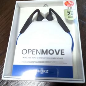 SHOKZ OpenMove 骨伝導イヤホン ブルー ‼️今ならおまけ付き‼️