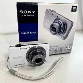 【美品】SONY Cyber-shot DSC-WX7 ホワイト サイバーショット ソニー オールドデジカメ レトロデジカメ オールドコンデジ コンパクトデジタルカメラ