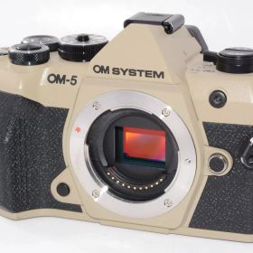【ほぼ新品】OM-5 Mark II ボディ サンドベージュ