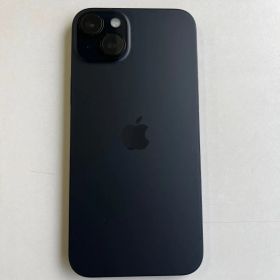 美品 iPhone 15 Plus 128GB ブラック バッテリー84% MU083J/A - 6037