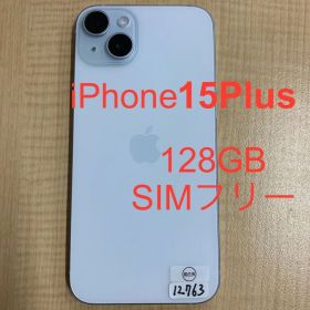 iPhone 15Plus 本体 128GB ブルー SIMフリー MU0D3J/A