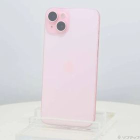 ソフマップ 〔中古品〕 iPhone15 Plus 256GB ピンク MU0H3J／A SIMフリー【262】