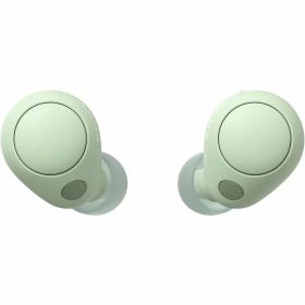 ソニー(SONY) 完全ワイヤレスイヤホン WF-C700N :高性能ノイズキャンセリング搭載/軽量・小型設計/音質アップスケール機能搭載/連続音楽再生時間最長 7.5時間/IPX4防滴性能/急速充電対応/クリアな通話性能/マルチポイント対応 セージグリ