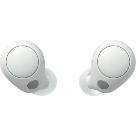 ソニー(SONY) 完全ワイヤレスイヤホン WF-C700N :高性能ノイズキャンセリング搭載/軽量・小型設計/音質アップスケール機能搭載/連続音楽再生時間最長 7.5時間/IPX4防滴性能/急速充電対応/クリアな通話性能/マルチポイント対応 ホワイト