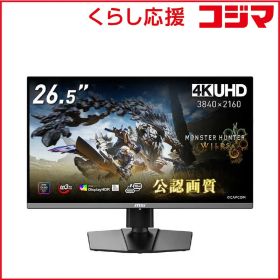 【 新品 未開封 】 MSI USB-C対応 ゲーミングモニター ［26.5型 /4K UHD(3840 × 2160) /ワイド］ MPG-272URX-QD-OLED 未使用 送料無料