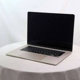 ソフマップ 〔中古品〕 MacBook Air 15.3-inch Early-2024 MC9F4J／A Apple M3 8コアCPU_10コアGPU 16GB SSD256GB スターライト 〔26.3 Tahoe〕【258】