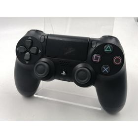 【中古】SONY ワイヤレスコントローラー(DUALSHOCK 4) CUH-ZCT2J [ジェット・ブラック]【千葉】保証期間１週間【ランクB】