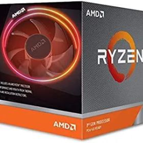 【中古】AMD Ryzen 9 3900X with Wraith Prism cooler 3.8GHz 12コア / 24スレッド 70MB 105W【国内正規代理店品】 100-100000023BOX