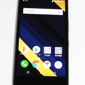 京セラ Qua phone QZ KYV44 インディゴ SIMロック解除済み