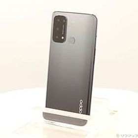 OPPO Reno5 A 128GB シルバーブラック A101OP Y!mobile SIMフリー ［6.5インチ液晶／Snapdragon 765G／RAM:6GB／ナノSIM］