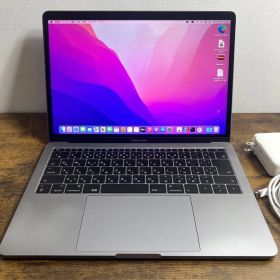 ［新品バッテリー美品］Apple MacBook Pro 13inch 2017/Core i5 2.3GHz/16GB/256GB/Windows11/Office 2021/HW49