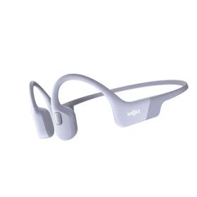 【新品】 ワイヤレスイヤホン 骨伝導 Shokz ショックス OpenRun SKZ-EP-000055 パープル 防水 防塵 IP67 急速充電 超軽量 ランニング ながら聴き