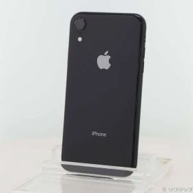 ソフマップ 〔中古品〕 iPhoneXR 64GB ブラック MT002J／A SIMフリー【247】