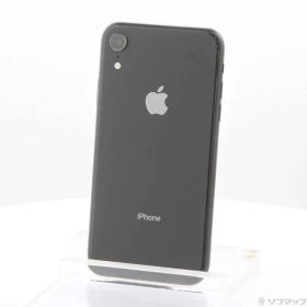 ソフマップ 〔中古品〕 iPhoneXR 64GB ブラック MT002J／A SIMフリー【344】