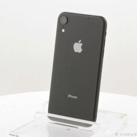 ソフマップ 〔中古品〕 iPhoneXR 64GB ブラック MT002J／A SIMフリー【348】