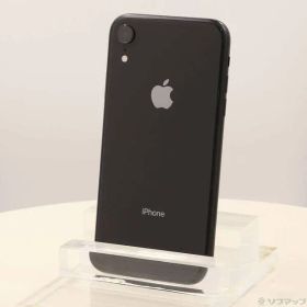 ソフマップ 〔中古品〕 iPhoneXR 64GB ブラック MT002J／A SIMフリー【247】