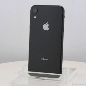 ソフマップ 〔中古品〕 iPhoneXR 64GB ブラック MT002J／A SIMフリー【251】