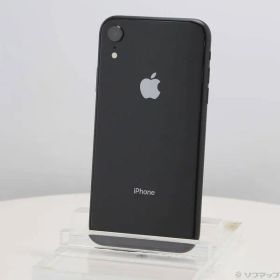ソフマップ 〔中古品〕 iPhoneXR 64GB ブラック MT002J／A SIMフリー【371】